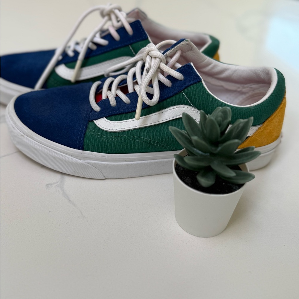 Vans Multicolor Sneakers - Blue, Green, Yellow